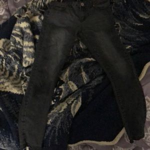 dark grey boot cut jeans